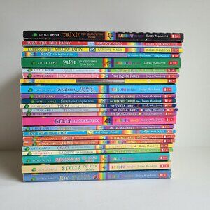 24 Kids Books Rainbow Magic Fairies Daisy Meadows Chapter Girls Magic